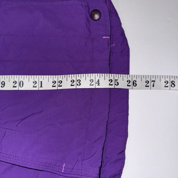 L.L. Bean Women's Purple Hooded Windbreaker Rain Jacket Full Zip Size Small - Picture 7 of 9